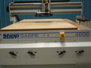 Shopsabre model 4896 cnc router
