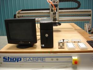 Shopsabre model 4896 cnc router