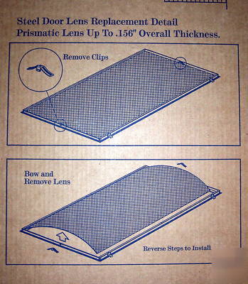  lithonia T8 fluorescent fixture 2X4â€™ 4-bulb 32 watt