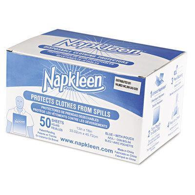 Medline VLMP8101 - napkleen disposable bibs, 2-ply tiss