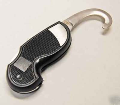 911 rescue knife - cuts rope or seat belts around neck