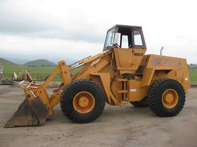 Case W24C wheel loader, 4-in-1 bucket 