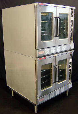 Market forge commercial double convection oven electric