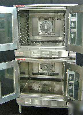 Market forge commercial double convection oven electric