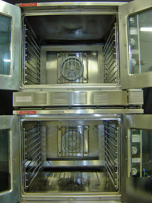 Market forge commercial double convection oven electric