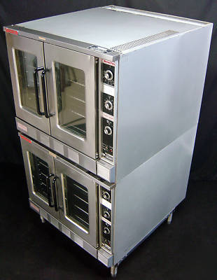 Market forge commercial double convection oven electric