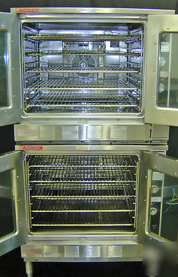 Market forge commercial double convection oven electric