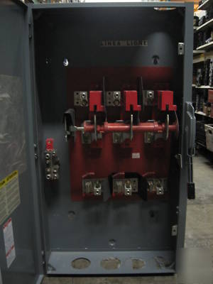 Square d disconnect switch 400 amp 600V H365N