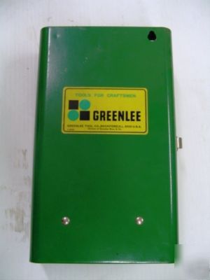 Greenlee 22R-5 auger bit set cuts thru nails vintage