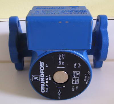 Grundfos UP15-42F t/B2 circulator cast iron brute pump 