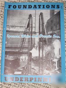 Spencer white prentis foundation&underpinning catalog