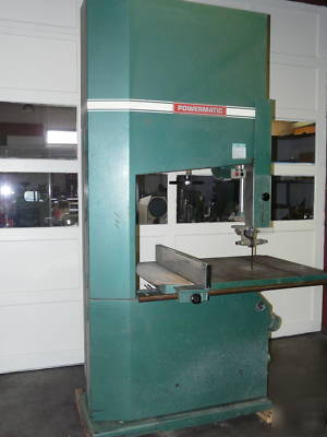 Powermatic woodworking vertical bandsaw BW900 36â€