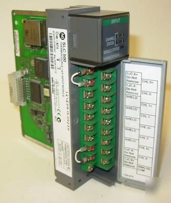 Allen bradley SLC500 thermocouple input module 1746-NT4