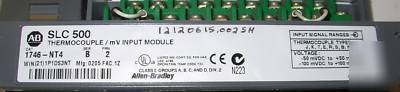 Allen bradley SLC500 thermocouple input module 1746-NT4