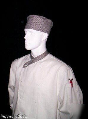 Coat chef jacket & pants & hat & flag lot ls