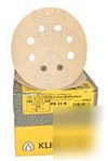 Klingspor-5'' -80 grit sanding discs-100PK-value $45.60