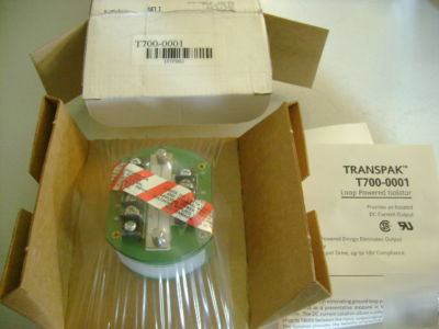 New eurotherm transpack T700-0001 loop powered isolator
