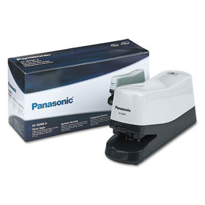 Contemp electric stapler 20 sht cap charcoal gray/gray
