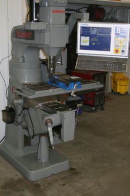 New bridgeport mill cnc centroid 3 axis control