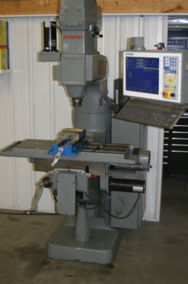 New bridgeport mill cnc centroid 3 axis control