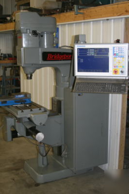 New bridgeport mill cnc centroid 3 axis control