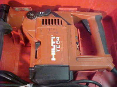 Nice hilti te 54 rotary hammer drill TE54 w/ case