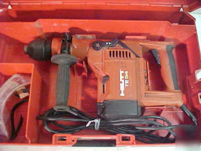 Nice hilti te 54 rotary hammer drill TE54 w/ case