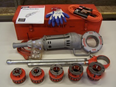 Ridgid 700 rigid pipe threader set very nice 