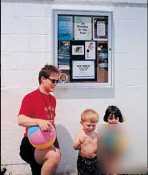 Satin aluminum frame 36INX48IN 2 door enclosed vinyl