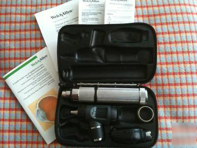 Welch allyn 3.5V coaxial ophthalmoscope and otoscope