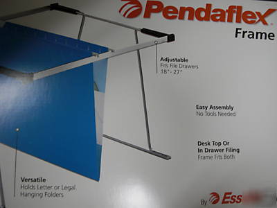 Pendaflex esselte hanging folder frame letter legal 602