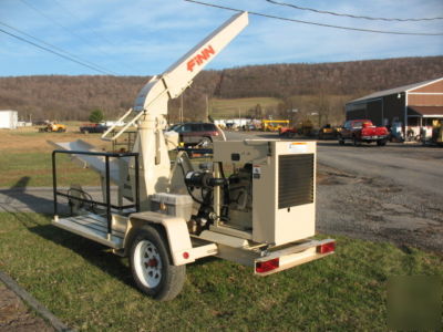 2006 finn B70 straw blower strawblower trailer kubota 