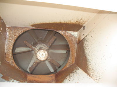 2006 finn B70 straw blower strawblower trailer kubota 