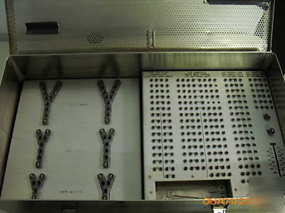 Ace 3.5/4.0 screw & plate set with instruments