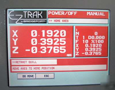 Bridgeport ez-path lathe ez-trak mill lcd display kit
