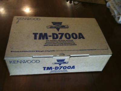 Kenwood tm-D700A aprs dual band radio great condition