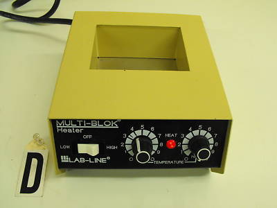Lab-line multi-blok heater model# 2050, with one block 