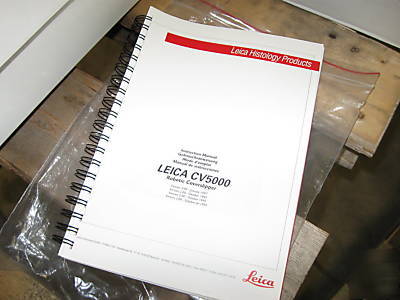Leica cv-5000 robotic coverslipper 