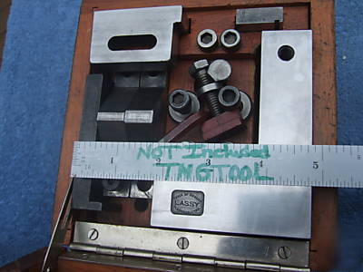 Angle plate with vee clamp case lassy #15 hi-precision 