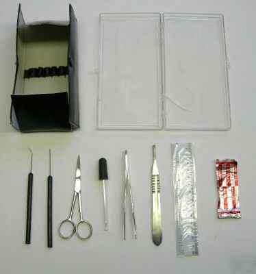 New biology kit - 7 piece disection kit - disect new