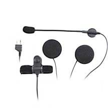 New midland gmrs motorcycle 2 way radio headset kit