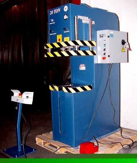 New brand 20 ton pressmaster c-frame hydraulic press