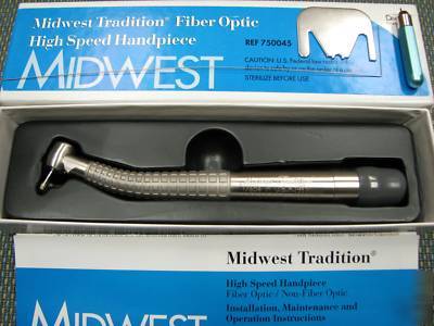 Midwest tradition high speed fiber optic handpiece 