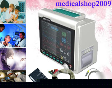 New icu patient monitor icu ecg, nibp, SPO2, pulse rate