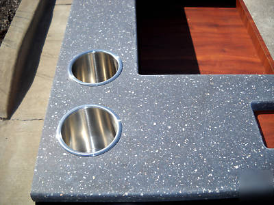 New r&d fixtures waitress station / buffet tray cabinet
