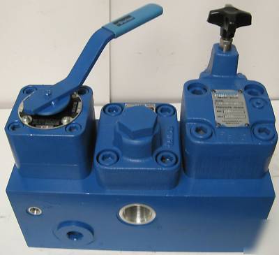 New vickers parker hydraulic flow controls assembly