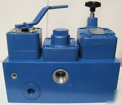 New vickers parker hydraulic flow controls assembly