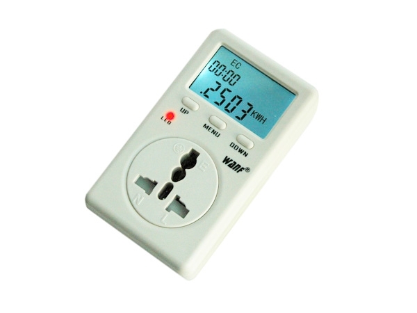 Saving energy usage monitor and power outlet controller