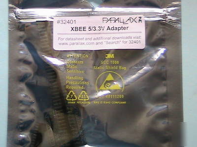 Xbee 5/3.3V adapter #32401