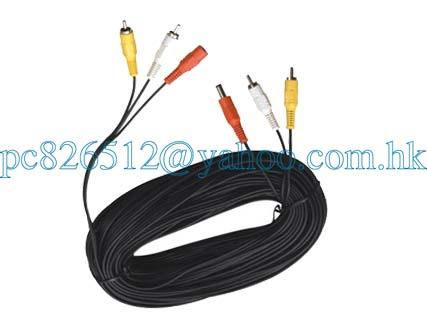 YZP97 cctv camera 10M rca/power supply extension cable